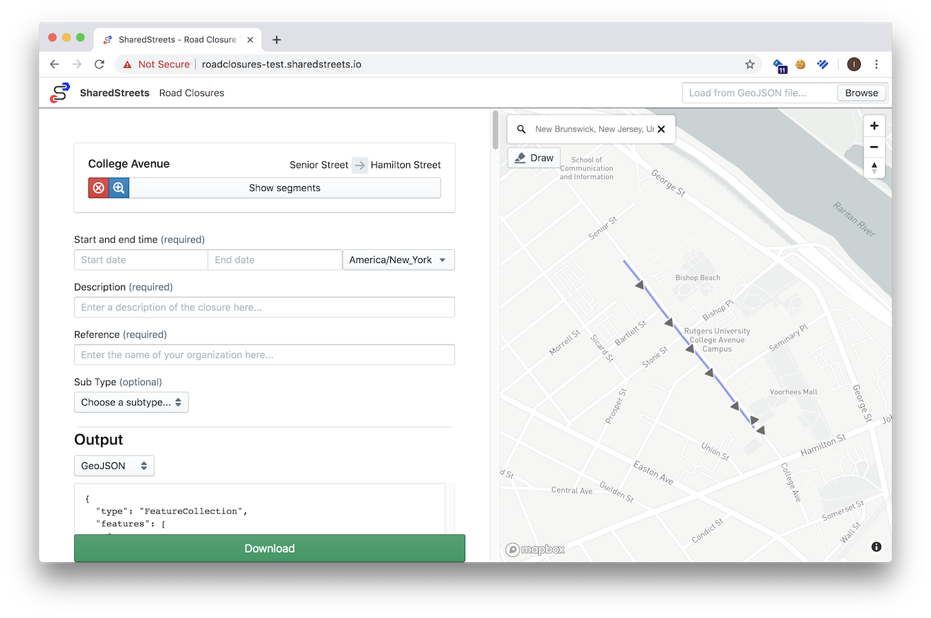 Introducing SharedStreets Road Closures