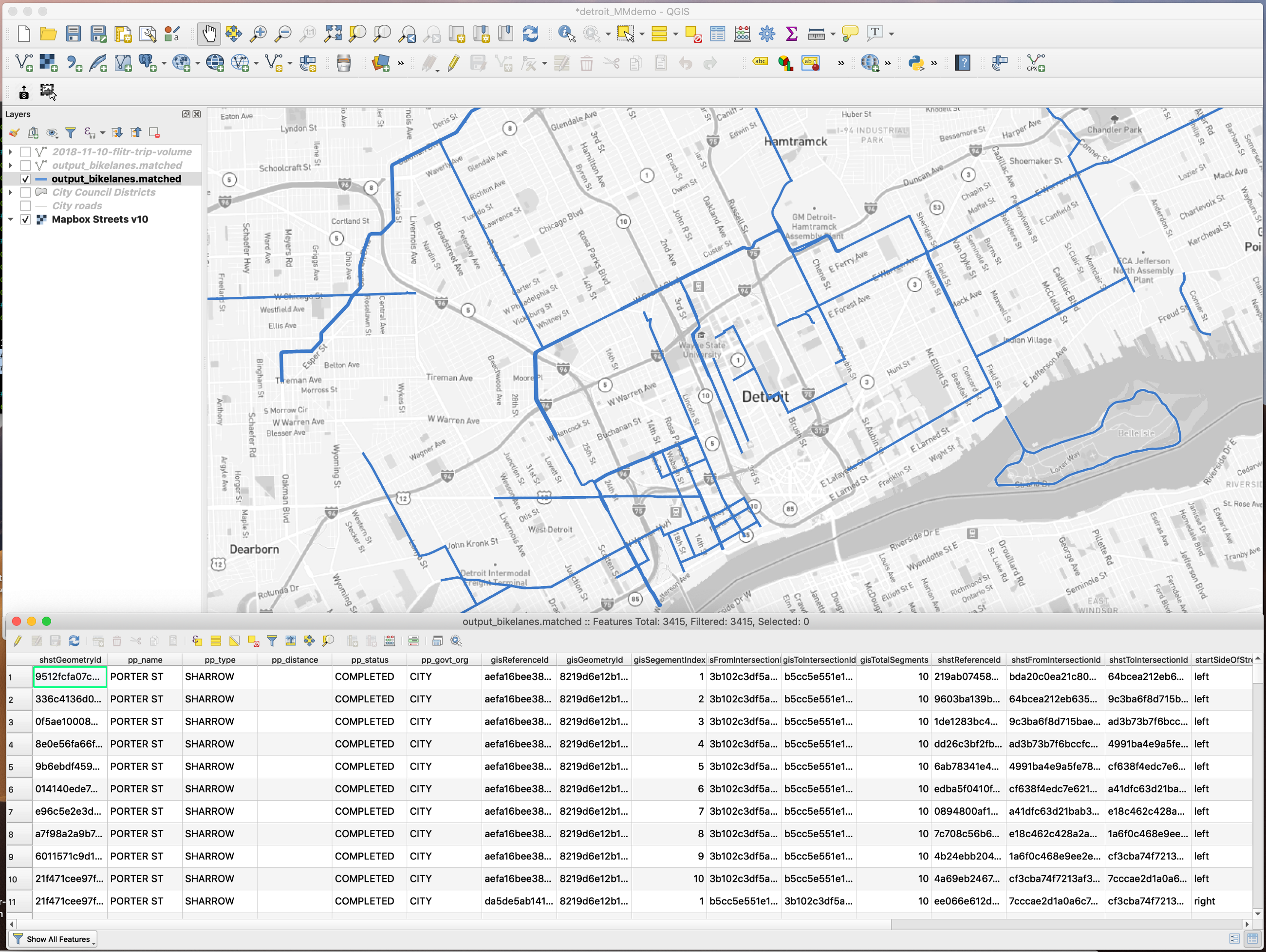 mobility metrics example